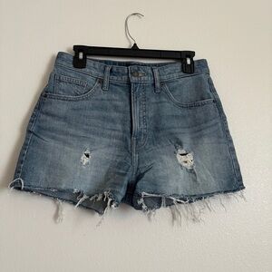 Lucky Brand Denim Lucky Pins Short Distressed Women's Shorts Size 6/28